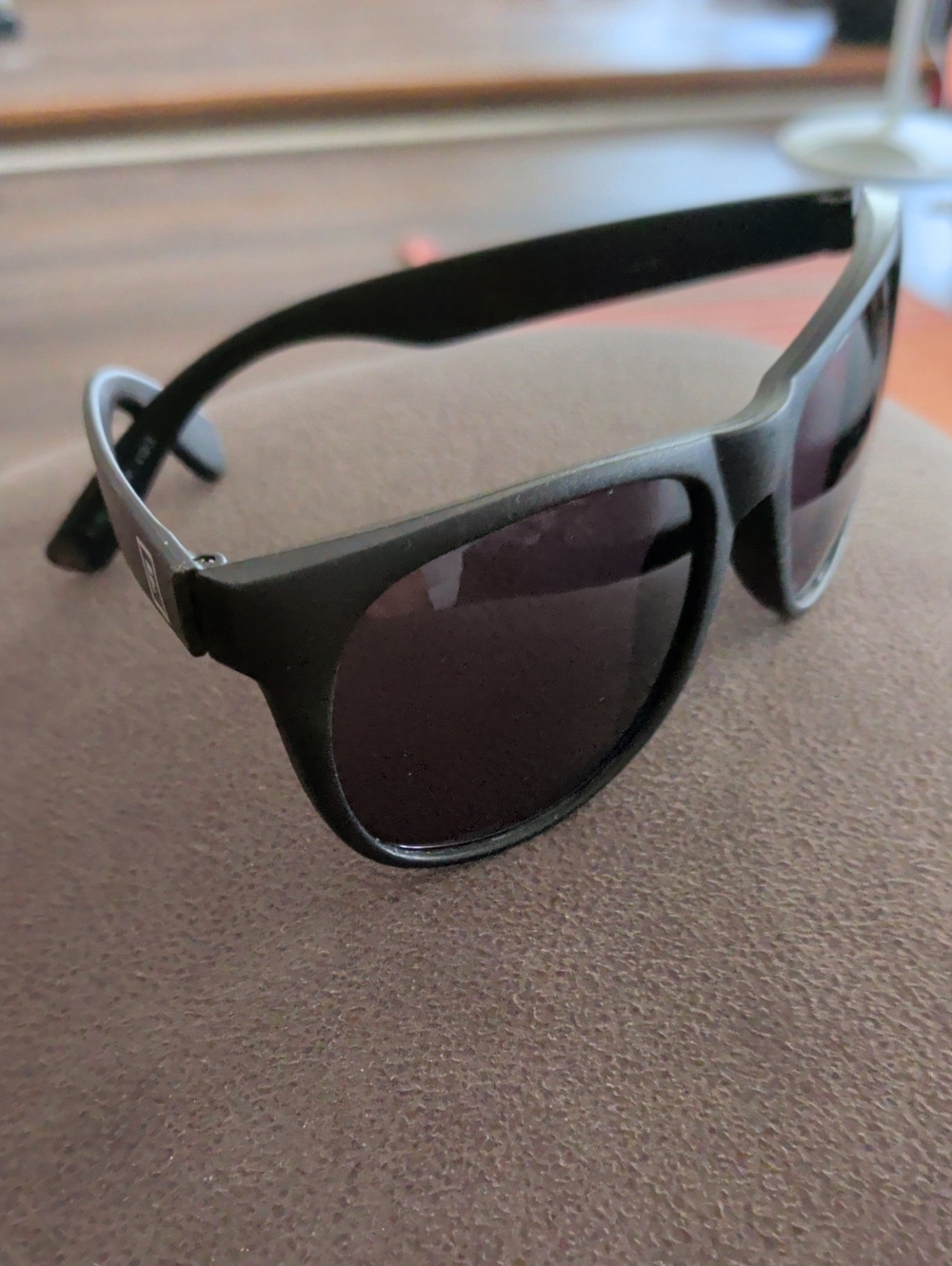 Fila Black Sunglasses with Dark Lenses